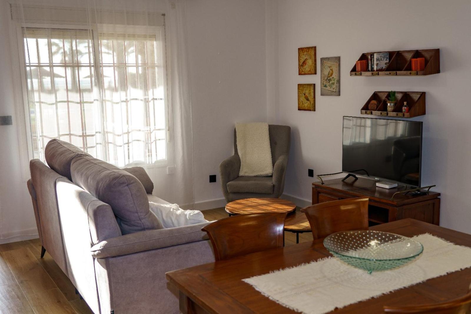 La Tortuga I, encantador apartamento con garaje en primera línea de playa Tarifa Exterior foto